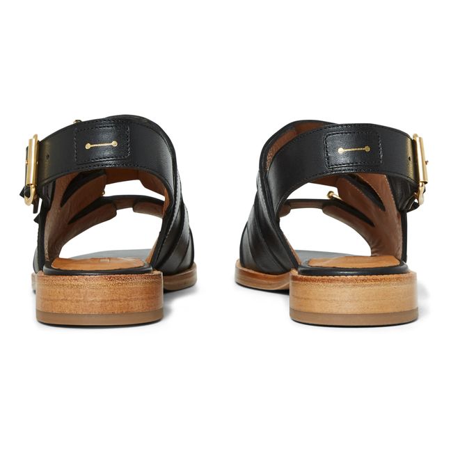 Sandales Rika Cuir | Noir