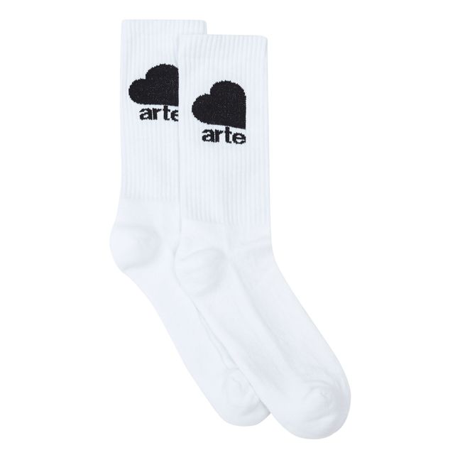 Chaussettes Heart Logo | Blanc