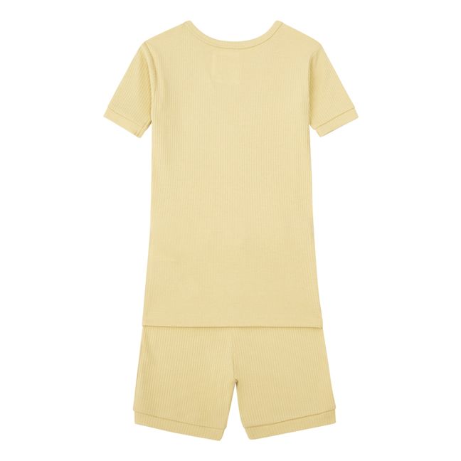Ribbed Pyjama Shorts | Honey