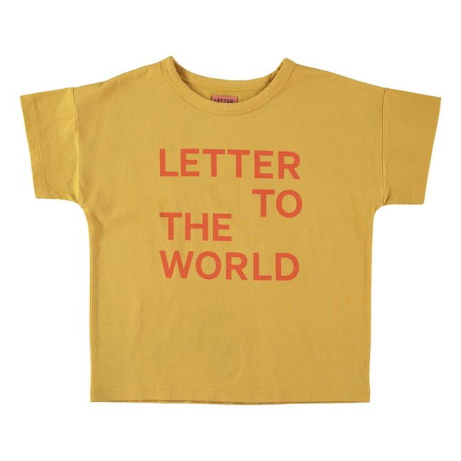 T-Shirt Coton Bio LTTW  | Yellow