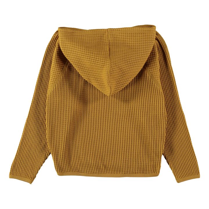 Naos Waffle Hoodie  | Ocre- Imagen del producto n°1