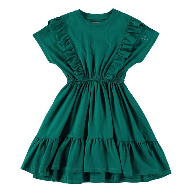 Robe Jersey Bio Rana  | Vert