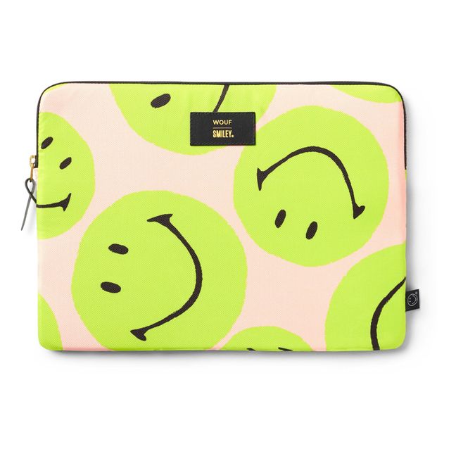 Housse d'ordinateur 13" et 14" - Edition Smiley | Jaune