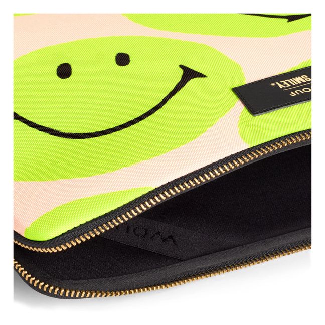 Housse d'ordinateur 13" et 14" - Edition Smiley | Jaune