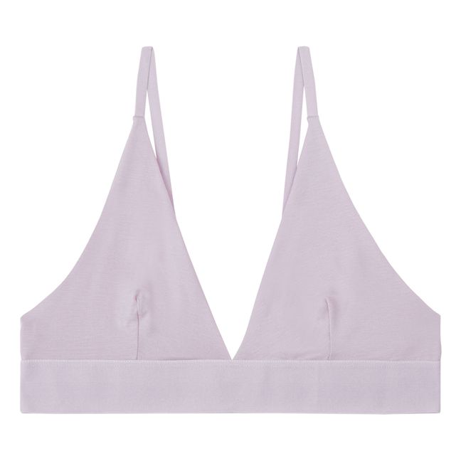 Soutien-Gorge Triangle Bamboo | Lilas
