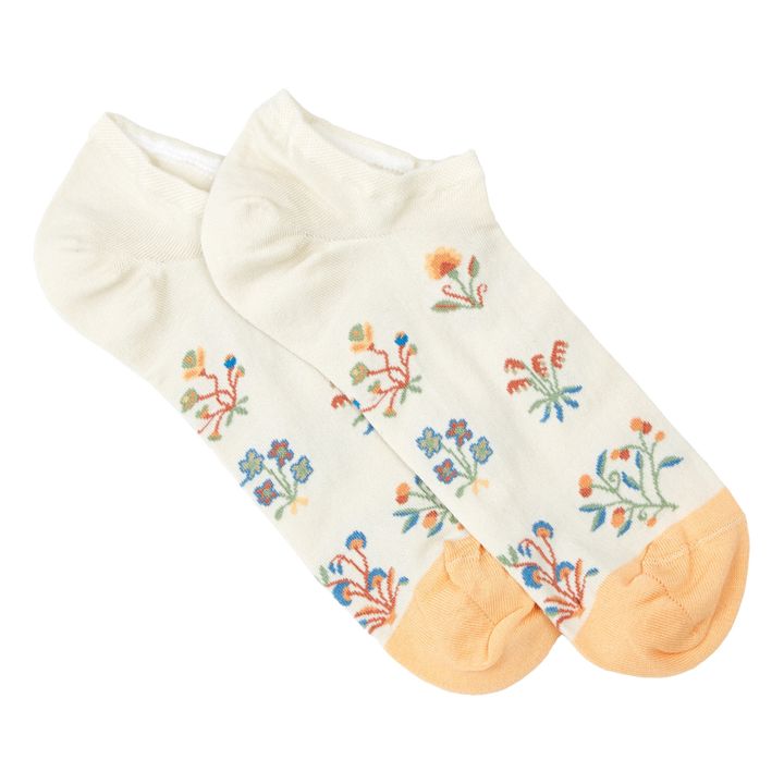 Seedlings Ankle Socks | Ecru- Product image n°0