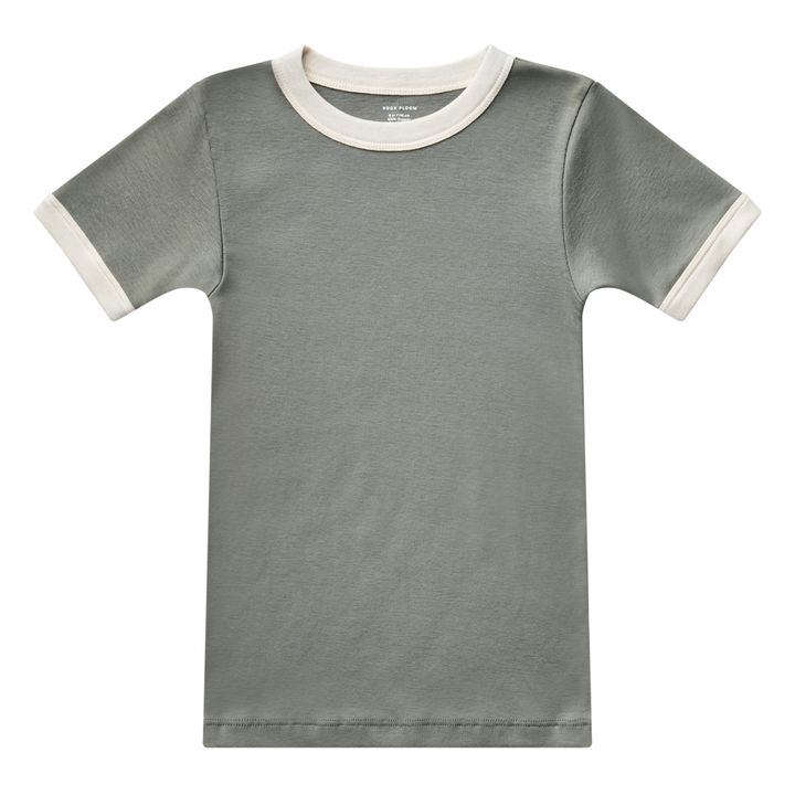 Soor Ploom - Gym Organic Pima Cotton T-shirt - Khaki | Smallable