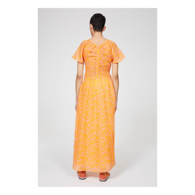 Robe Mercurius Soie | Orange