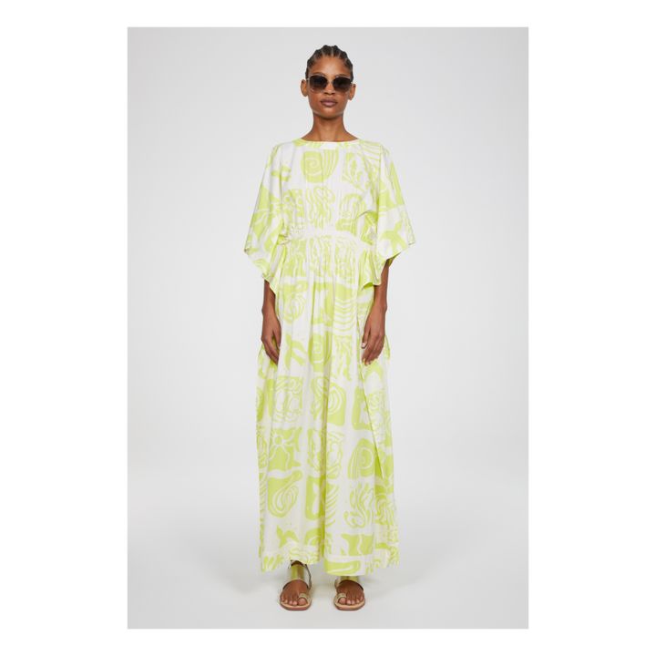 Mistie Organic Cotton Dress | Amarillo Limón- Imagen del producto n°1