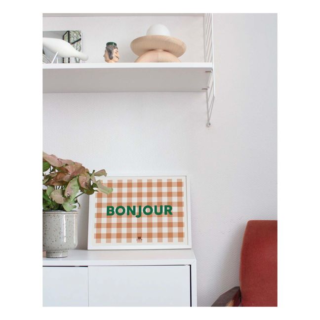 Affiche Bonjour