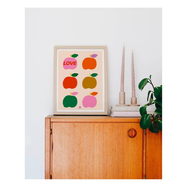 Affiche Love Pommes