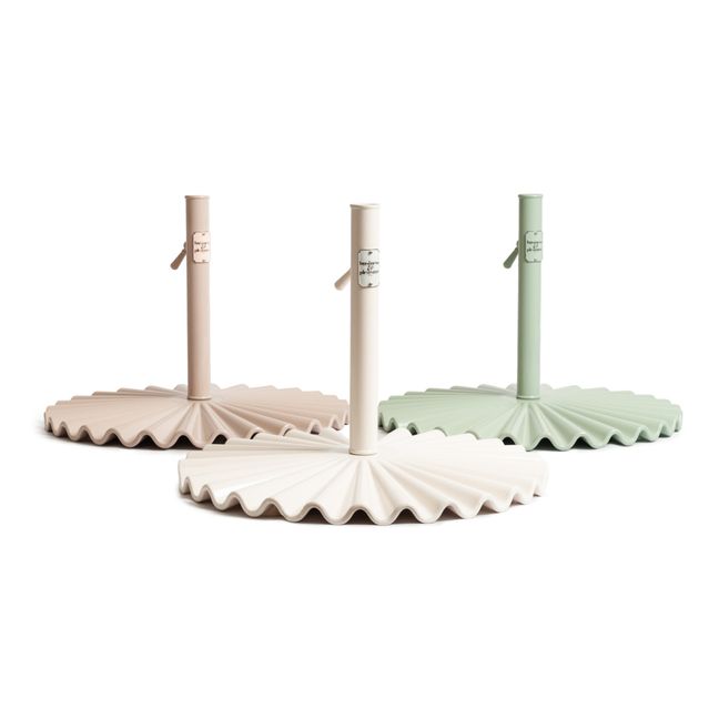 Molded Parasol Stand | Weiß