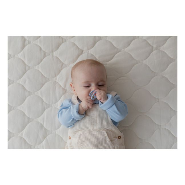 Tétines en caoutchouc naturel Bibs x Liberty - Set de 2 | Bleu ciel