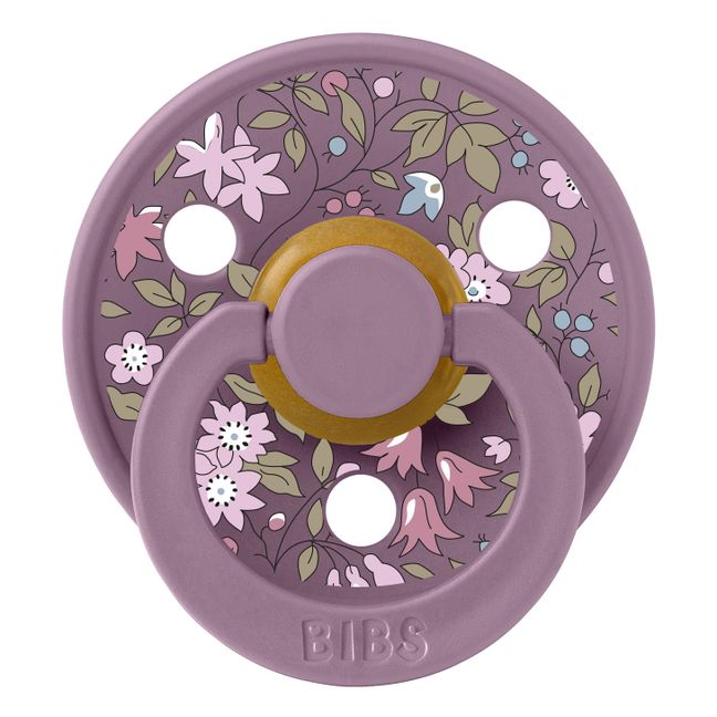 Tétines en caoutchouc naturel Bibs x Liberty - Set de 2 | Violet