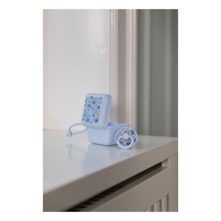 Caja para guardar chupetes - Bibs x Liberty | Azul Cielo- Imagen del producto n°1