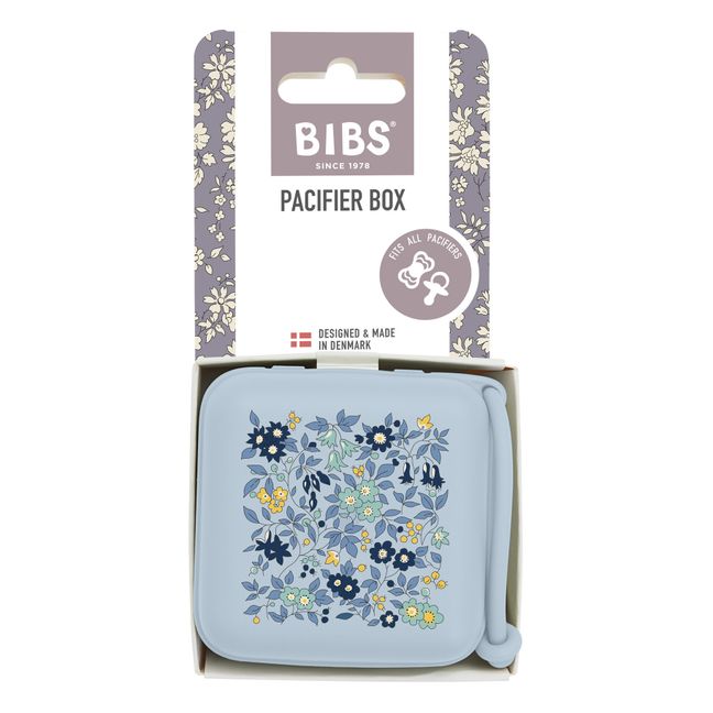 Schnullerbox - Bibs x Liberty | Hellblau