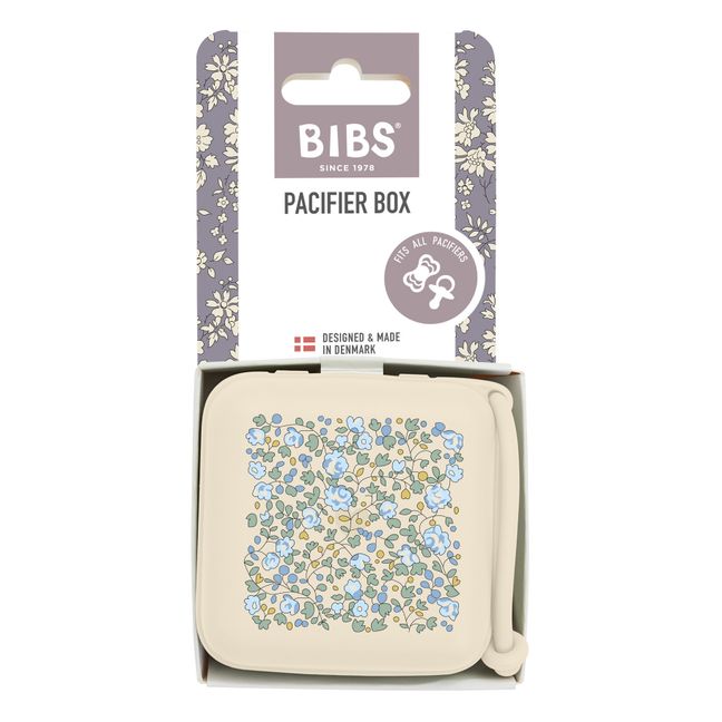 Pacifier box - Bibs x Liberty | Elfenbeinfarben