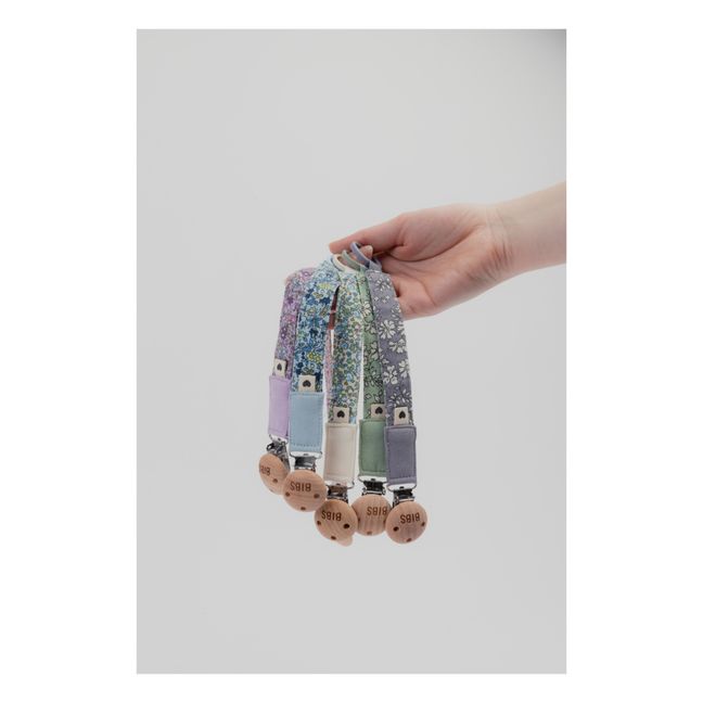 Schnullerkette - Bibs x Liberty | Salbei