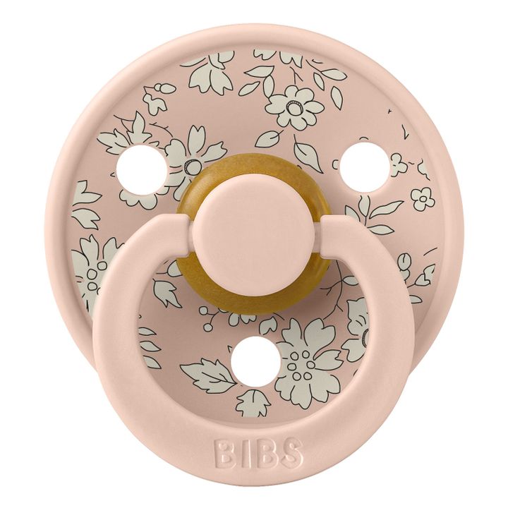 Chupetes de caucho natural Bibs x Liberty - Juego de 2 | Blush- Imagen del producto n°4