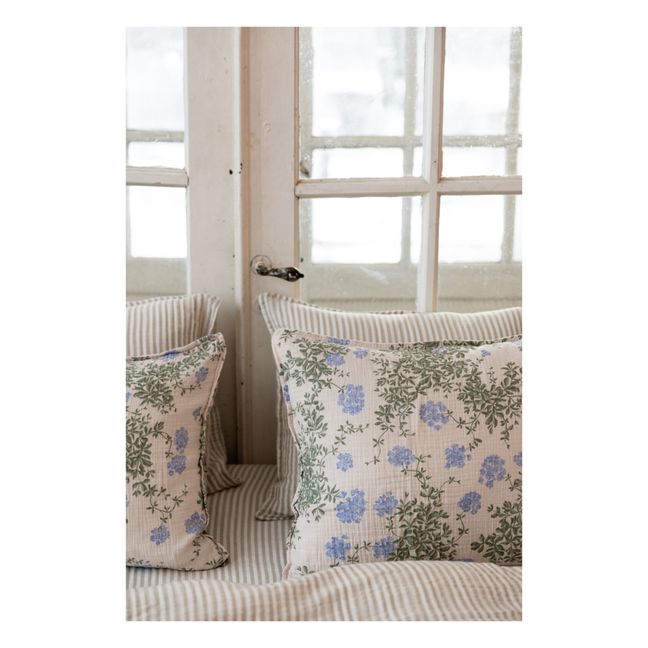 Plumbago Organic Cotton Pillowcase | Azul