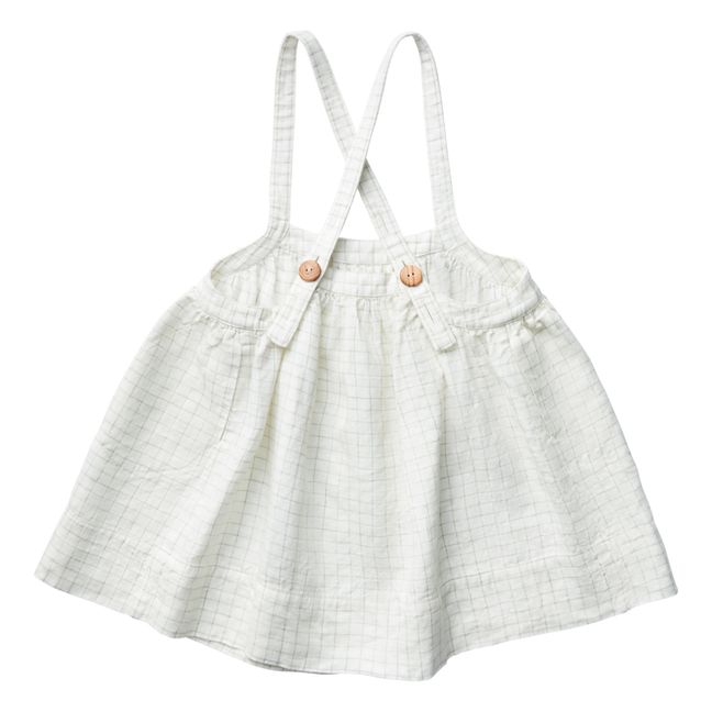 Robe Tablier Lin Eloise | Ecru