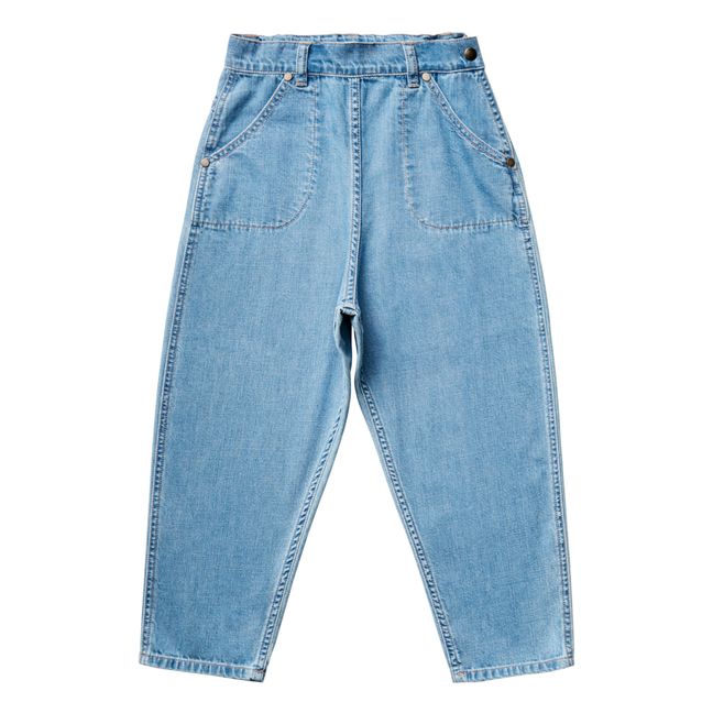 Pantalon Denim Coton Bio Nova | Bleu jean