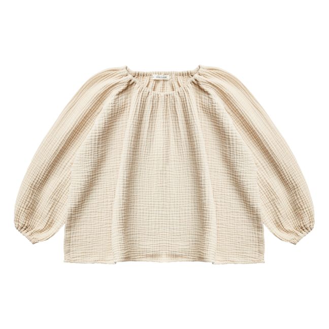 Blouse Gaze de Coton Bio Chella | Ecru