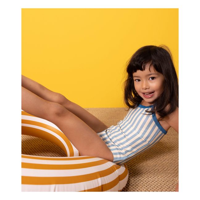 Recycled Polyester One-Piece Swimsuit | Azul