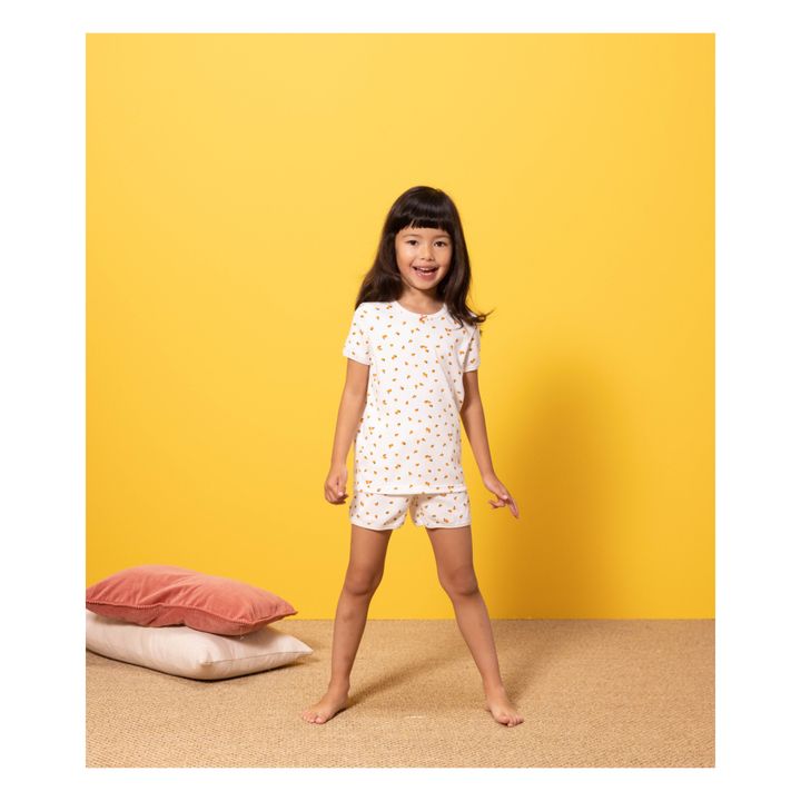 Orangettes Organic Cotton Short Pyjamas | Seidenfarben- Produktbild Nr. 1