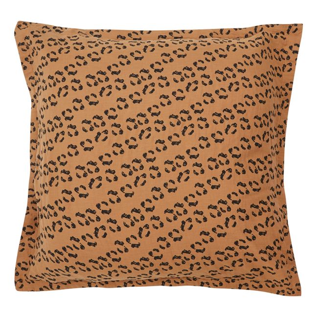 Tamaris  Organic Double Woven Cotton Fabric Pillow Case | Leopard