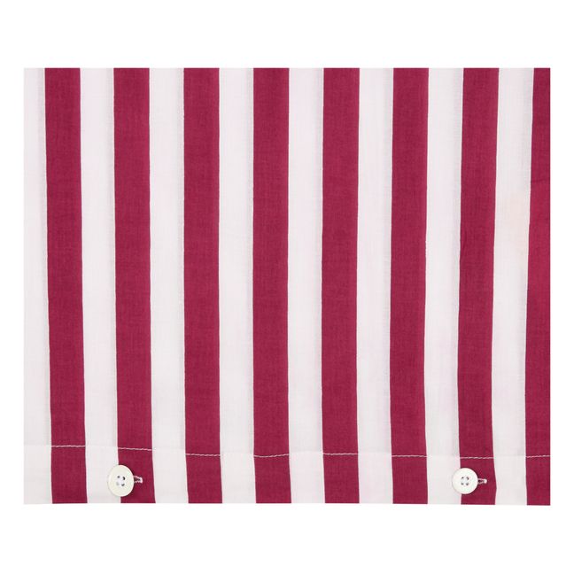 Fuschia Stripes Bedding Set