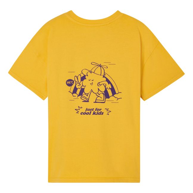 Straight Printed T-shirt | Giallo