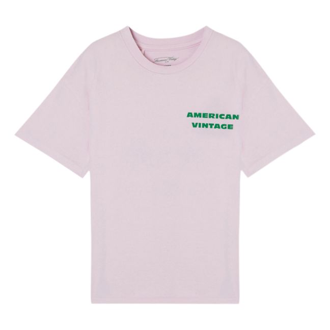 T-shirt Droit Imprimé | Mauve