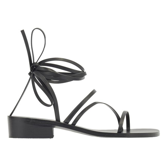 Hara Heel Sandals | Black