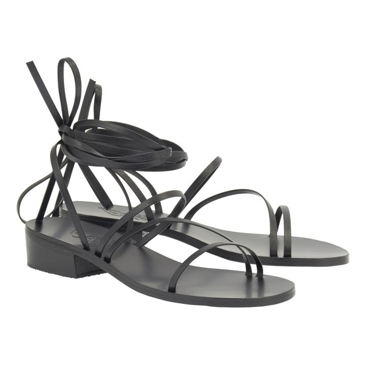 Hara Heel Sandals | Negro- Imagen del producto n°3