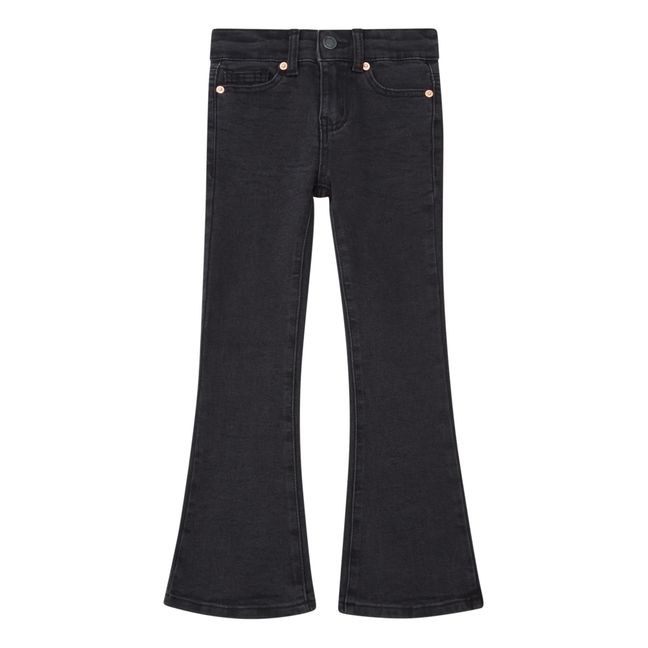 Mia Organic Cotton Jeans | Negro