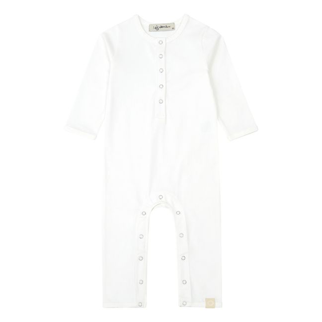 Pyjama aus Bio-Baumwolle Moses | Weiß