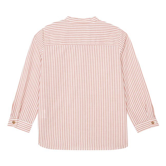 Striped Shirt | Terracotta