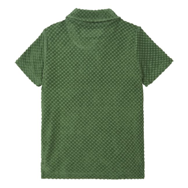Polo Eponge | Vert kaki
