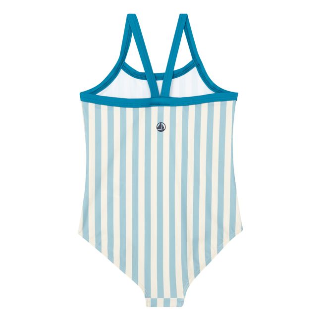 Recycled Polyester One-Piece Swimsuit | Azul
