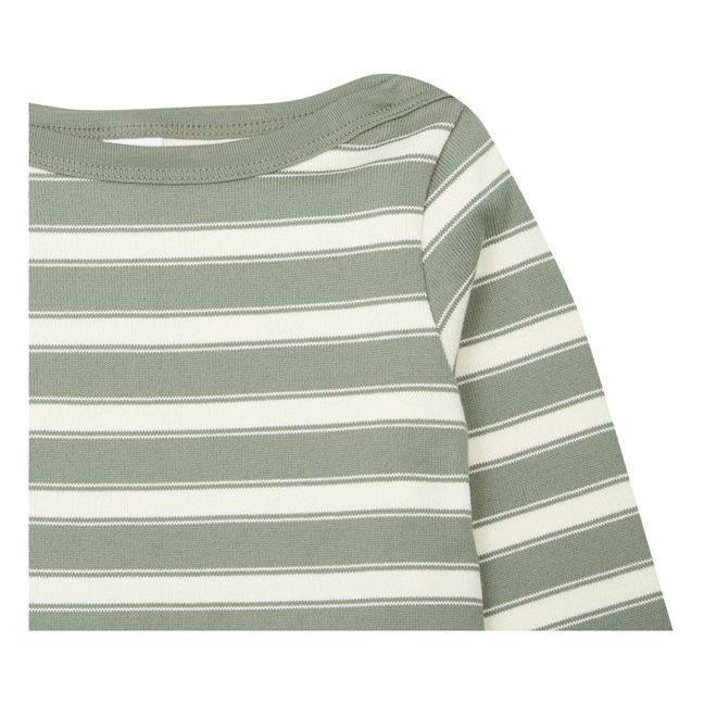 Marinière en Coton Epais  | Khaki