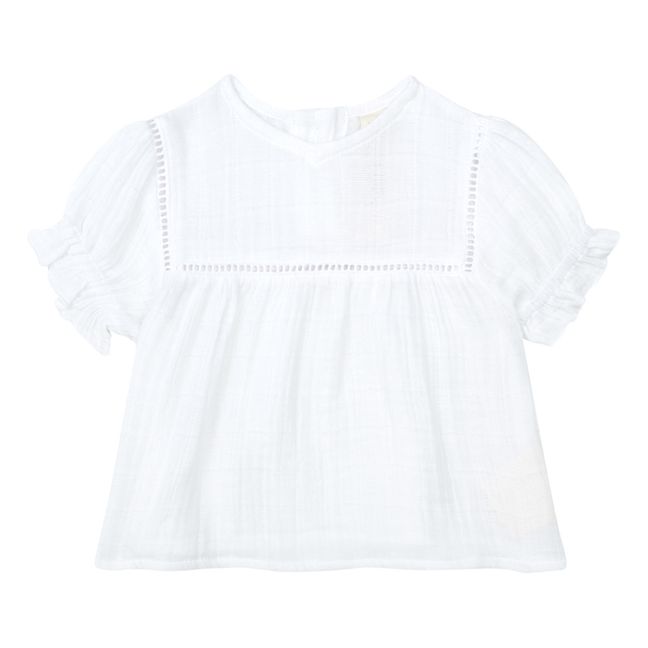 Blouse Clover | Blanc