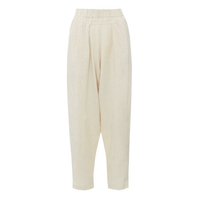 Carpenter Linen Pants | Weiß