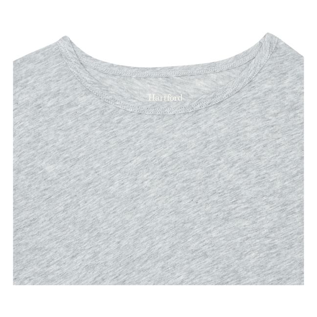 Light Crew T-Shirt | Grigio chiné