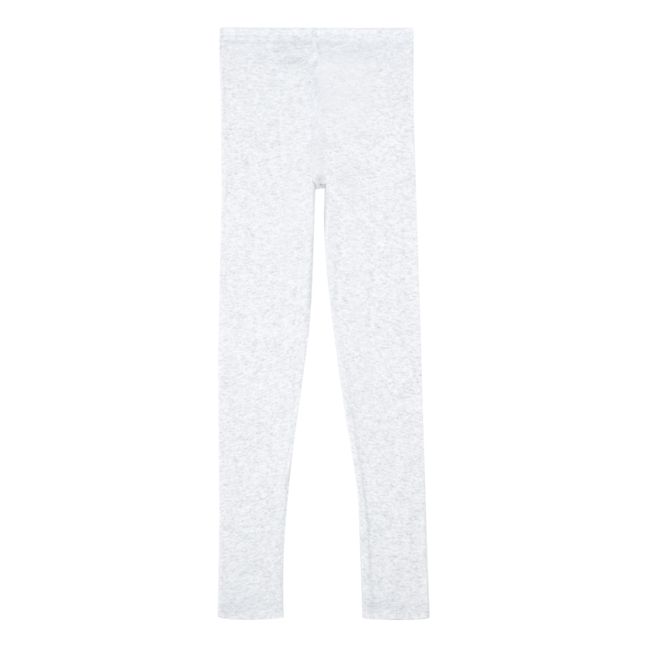 Legging Coton Supima | Gris chiné