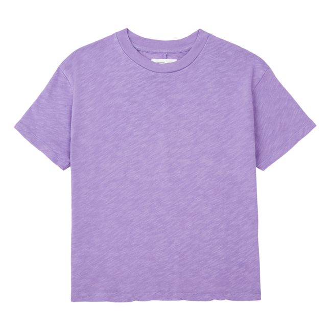 T-Shirt Unifarben | Violett