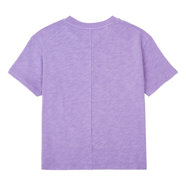 Camiseta unicolor | Violeta