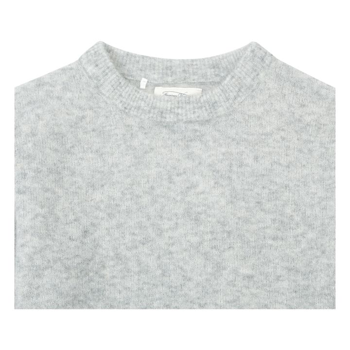 Plain Sweatshirt | Light grey- Product image n°1