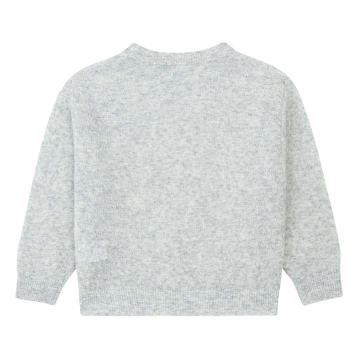 Plain Sweatshirt | Light grey- Product image n°2