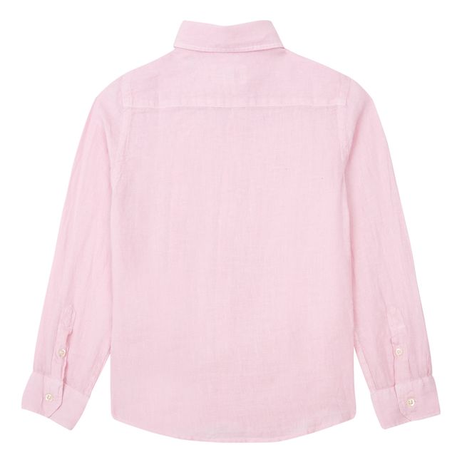 Paul Pat Linen Shirt  | Pink